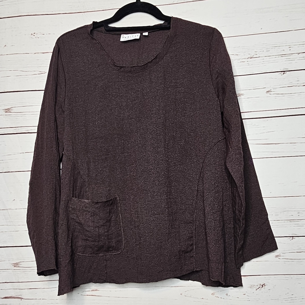 Habitat Brown One Pocket Top